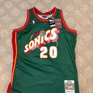Gary Payton Seattle SuperSonics Mitchell & Ness Hardwood Classics Jersey (XL)